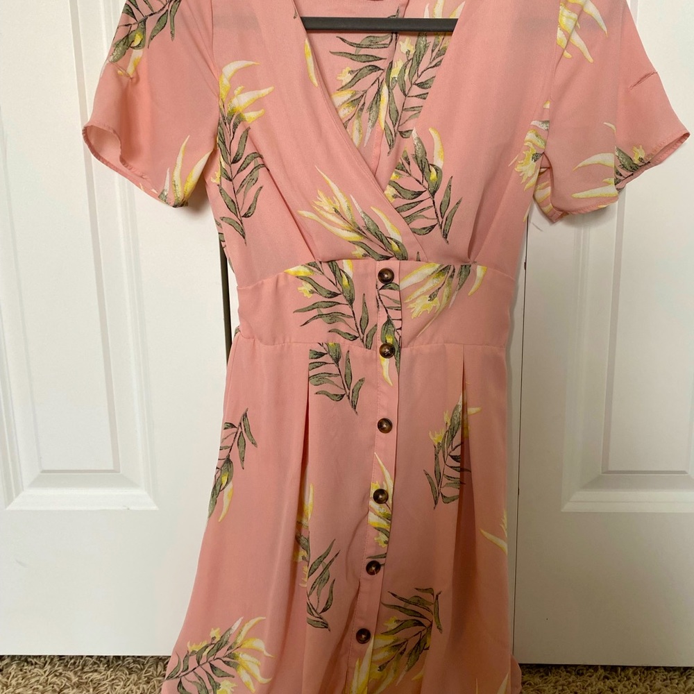 Sienna Sky pink floral dress
